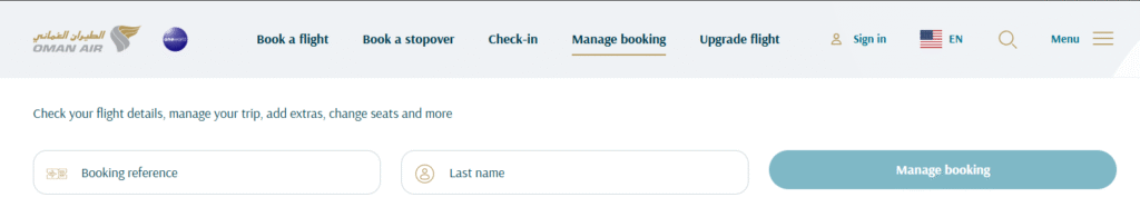 Oman Air Cancellation Policy