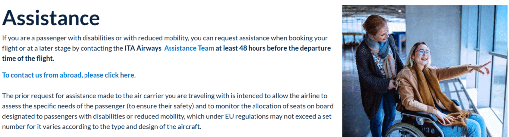 ITA Airways Dane County Regional Airport Terminal