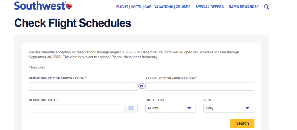 Southwest Airlines Norfolk International Airport Terminal
