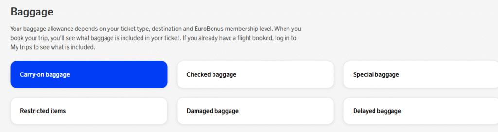 SAS Airlines Copenhagen Airport Terminal