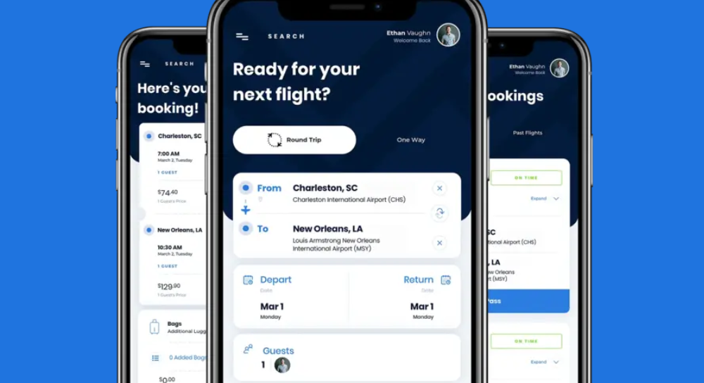 Breeze Airways Ronald Reagan Washington National Airport Terminal