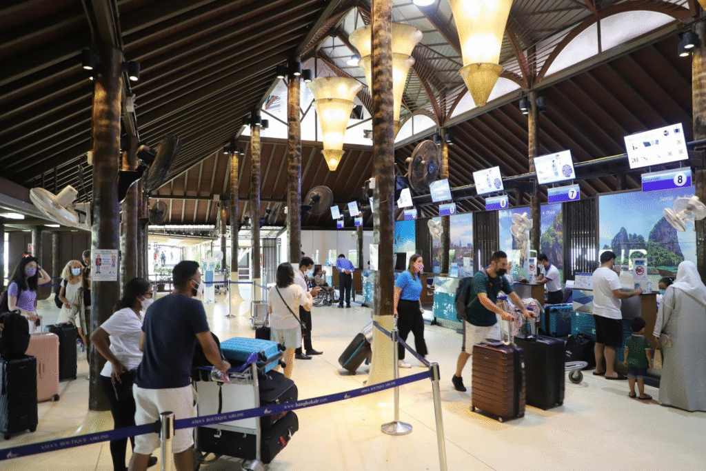 Bangkok Airways Piarco International Airport Terminal