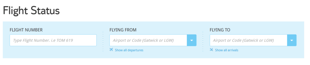 TUI Airways Yellowstone Regional Airport Terminal